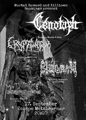 Cenotaph, Cryptworm, Blütwürm, Gutswamp