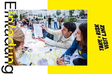 Sujet Einladung zur Langen Tafel vom Linz Tourismus